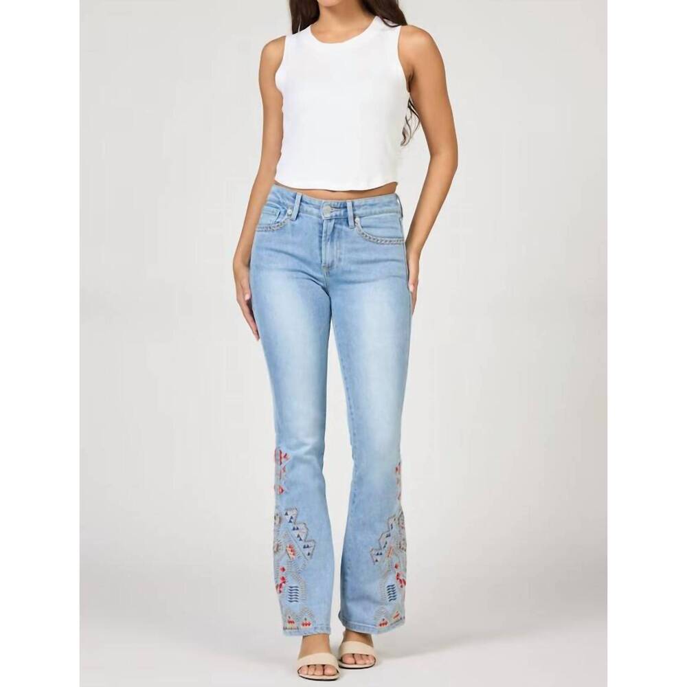 NEW DEAR JOHN DENIM jaxtyn bootcut jeans in santa fe